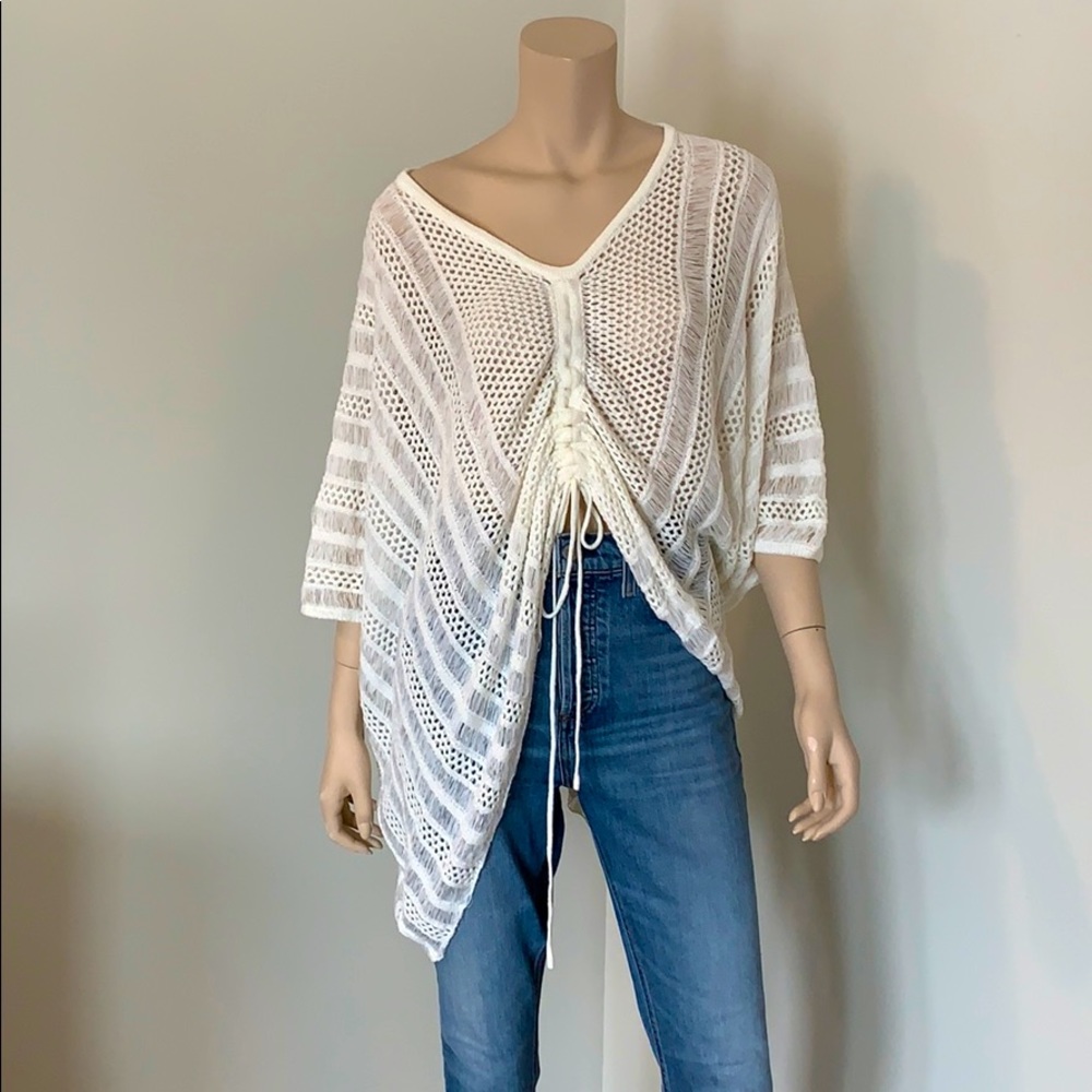 Boho crop adjustable top